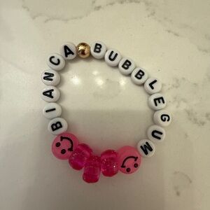 Kids Bianca bubblegum bracelet